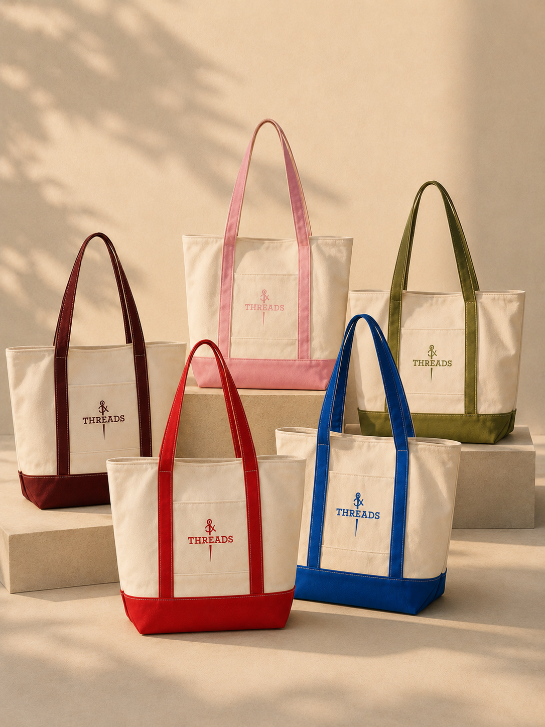 Daily Mode — Canvas Totes